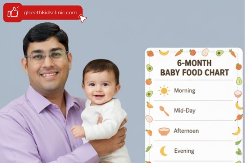 6 Month Baby Food Chart
