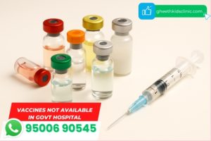 Vaccines not available in government Hospital