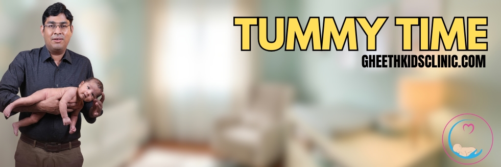 Tummy time for babies